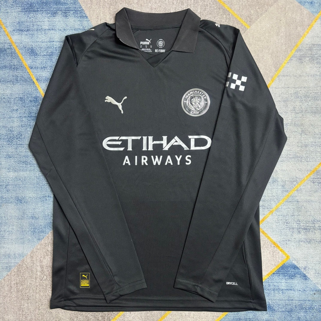 Maillot 25/26 Manchester City Extérieur Manches Longues