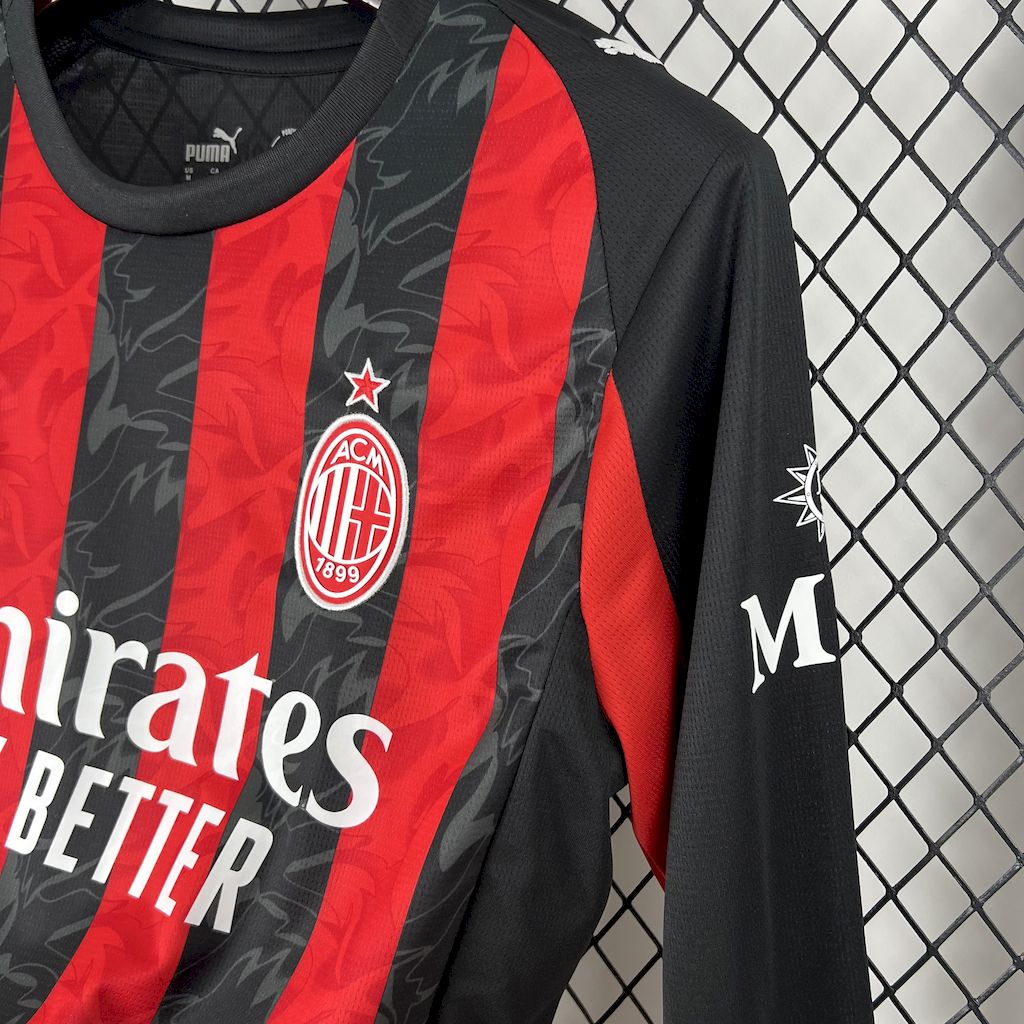 Maillot Domicile Manches Longues AC Milan 2025/26