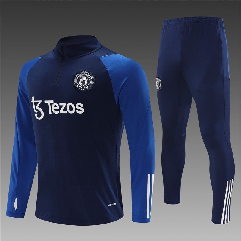 Ensemble Manchester United Bleu Foncé 2023 2024