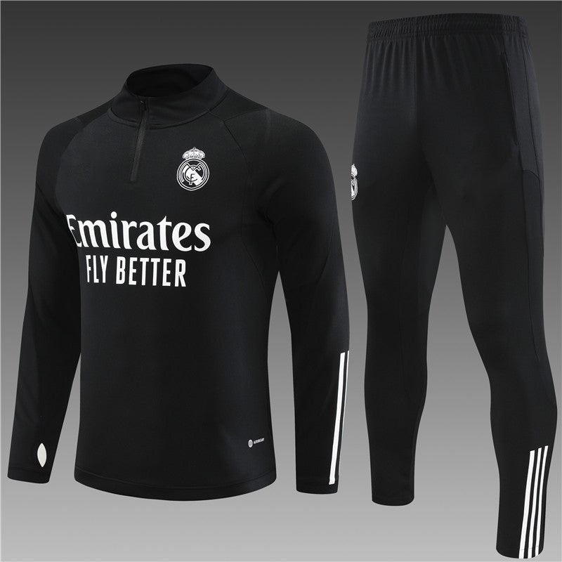 Ensemble Real Madrid Noir 2023 2024
