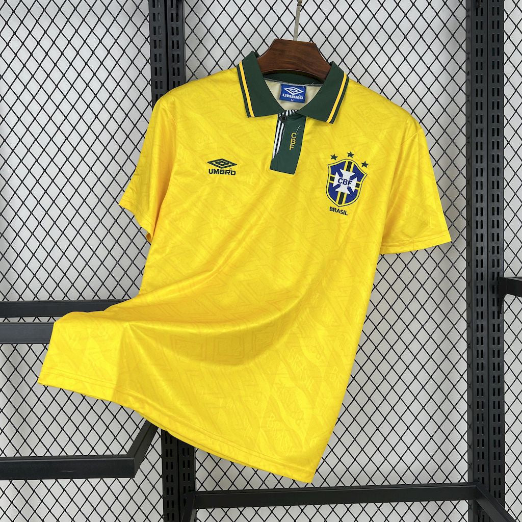 Maillot Domicile Rétro Brésil 1991