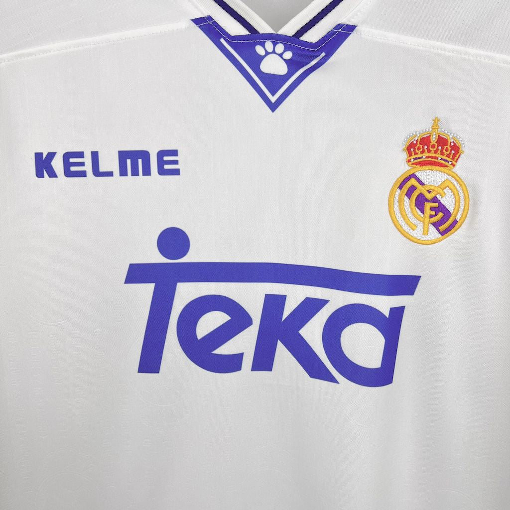 Maillot Domicile Rétro Real Madrid 1996/97
