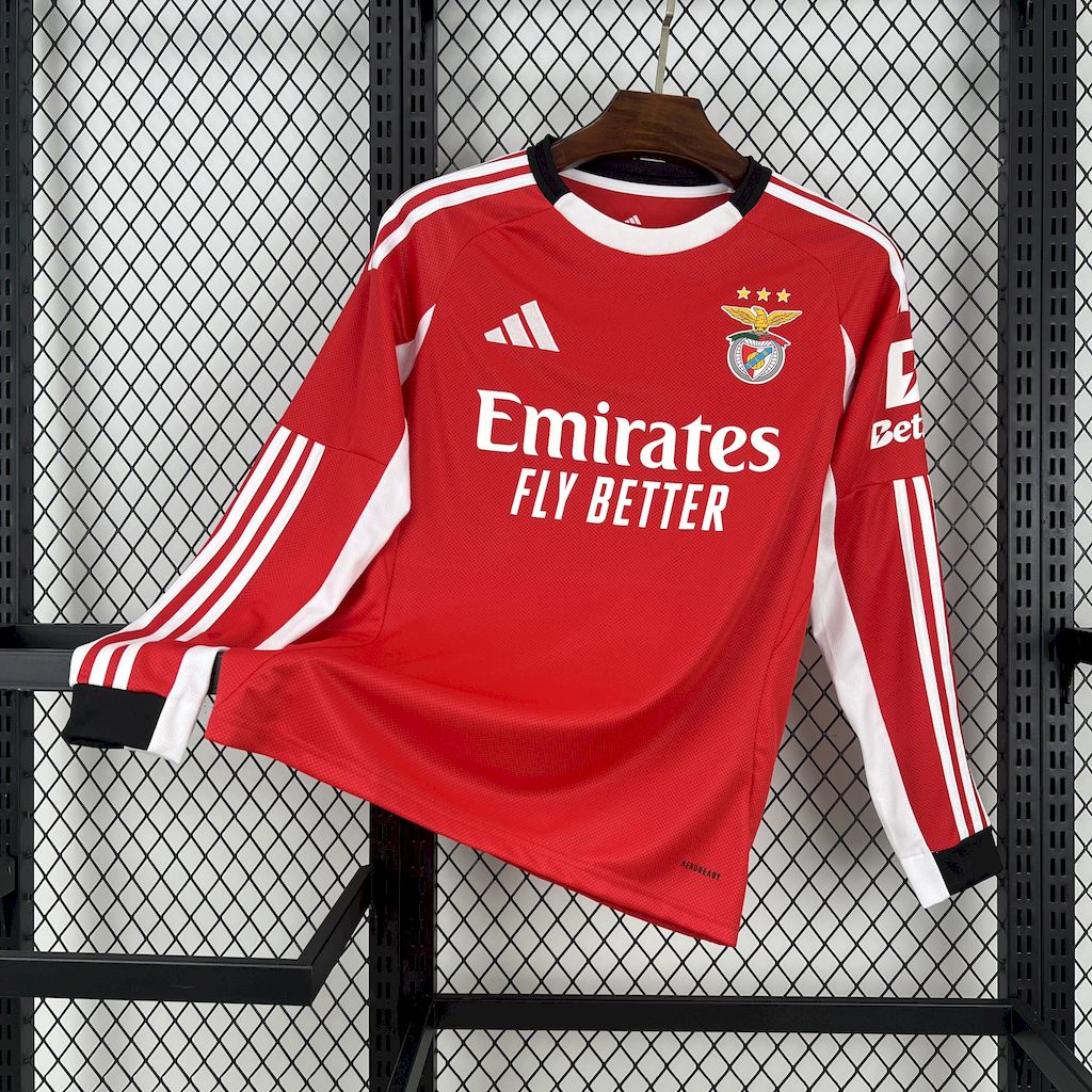 Maillot Domicile Manches Longues Benfica 2025/26