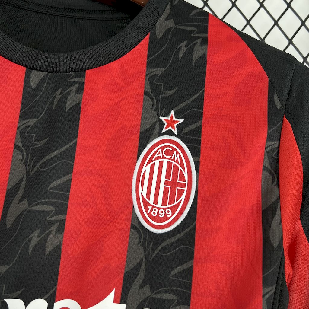 Maillot Domicile AC Milan 2025/26