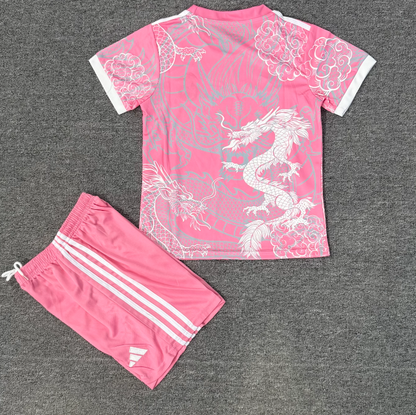 25/26 Ensemble Enfant Real  Madrid dragon Rose
