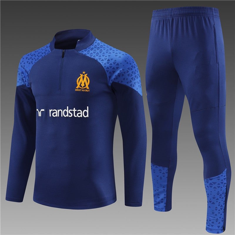 Ensemble Olympique de Marseille Bleu Foncé 2023 2024