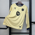 Maillot Extérieur FC Barcelone Manches Longues 2025/26
